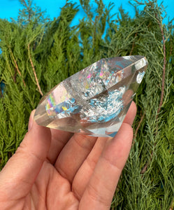 3” Citrine Faceted Gem Carving