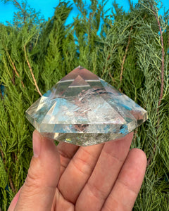 3” Citrine Faceted Gem Carving
