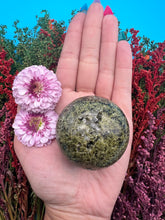 Load image into Gallery viewer, 52mm Epidote Sphere