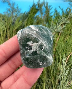1.25-2.25” Emerald Tanzberry Quartz