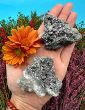 Load image into Gallery viewer, 2.25” Pyrite with Quartz Cluster