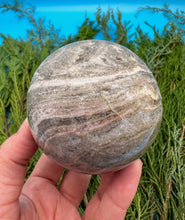 Load image into Gallery viewer, 70mm Ocean Jasper Sphere