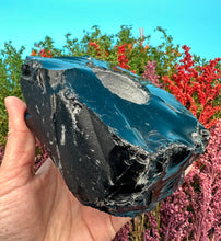 Load image into Gallery viewer, 4.5” Black Obsidian Candle Holder