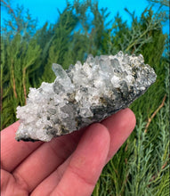 Load image into Gallery viewer, 2.75” Quartz Cluster with Pyrite