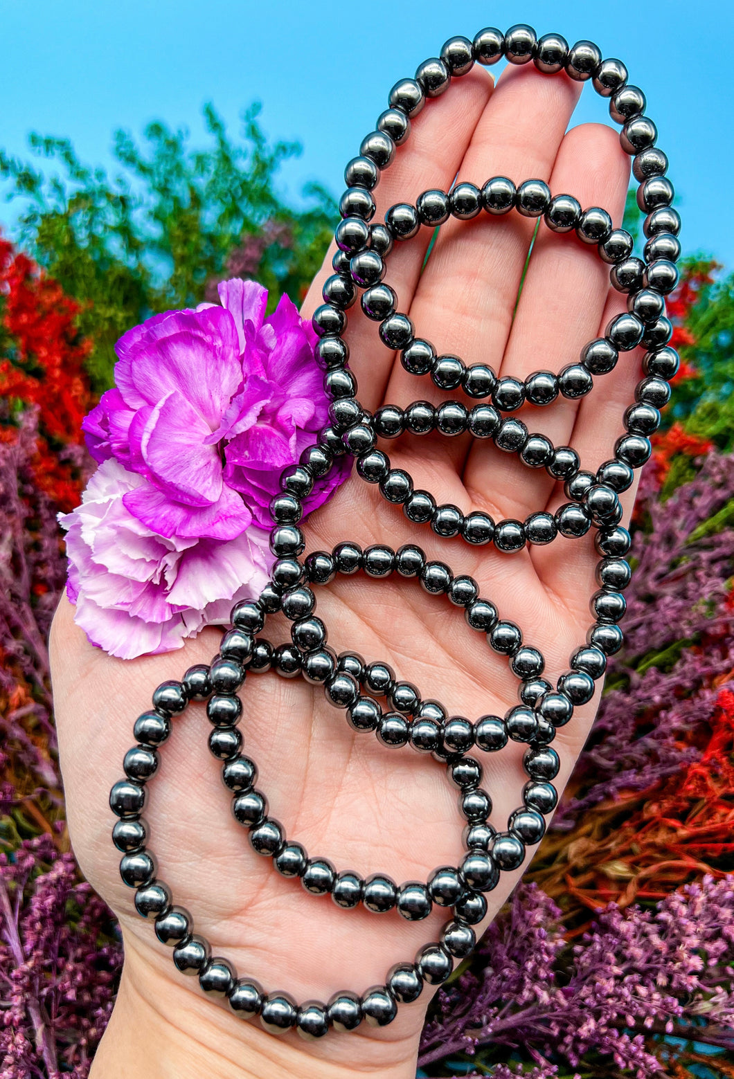 6mm Hematite Bracelet