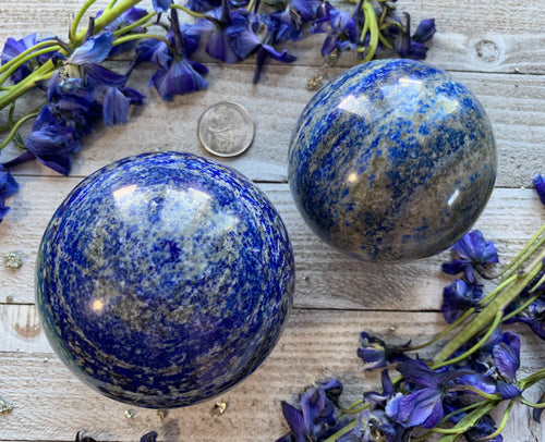 68-78mm Lapis Lazuli Sphere