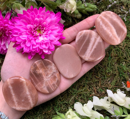 Coffee Moonstone Pocket Flat