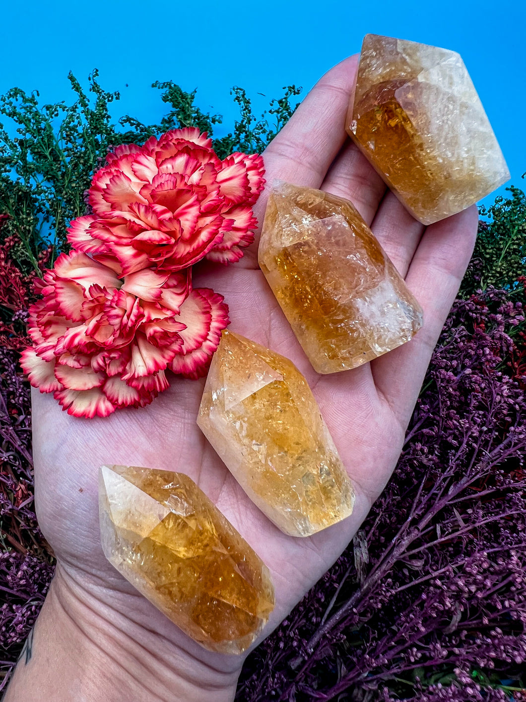 2” Citrine (heat treated) Point