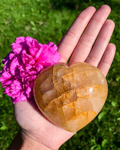 3” Golden Healer Heart