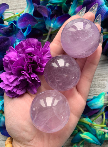 42-40mm Amethyst Sphere