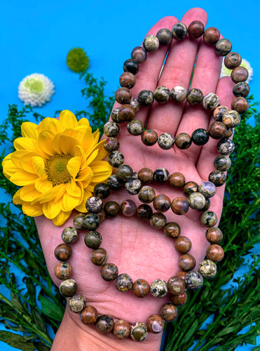 8mm Rhyolite Bracelet