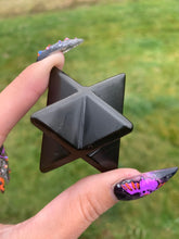 Load image into Gallery viewer, 30mm Shungite Merkaba