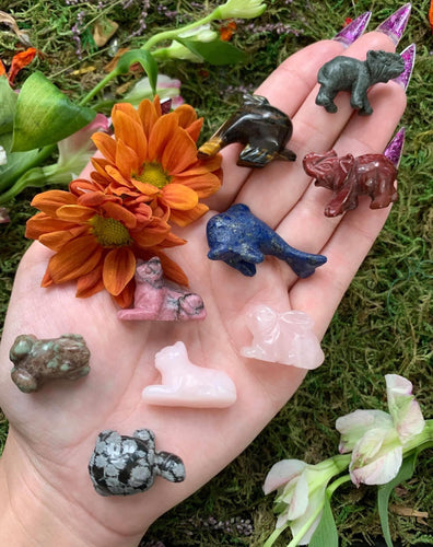 1” Assorted Mini Animal Carving