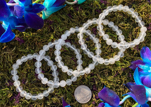 8mm Clear Quartz Bracelet