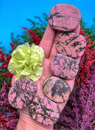 2” Rhodonite Pocket Flat