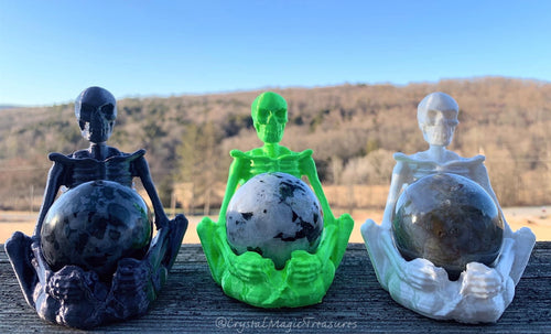 4” 3D Printed Skeleton Sphere Holder