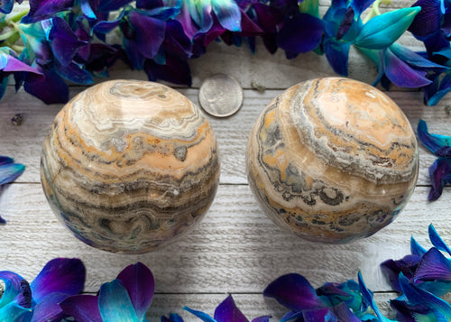 68-69mm Aragonite Sphere