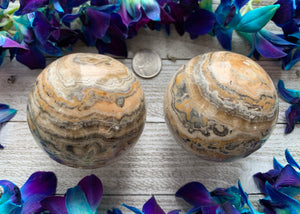 68-69mm Aragonite Sphere